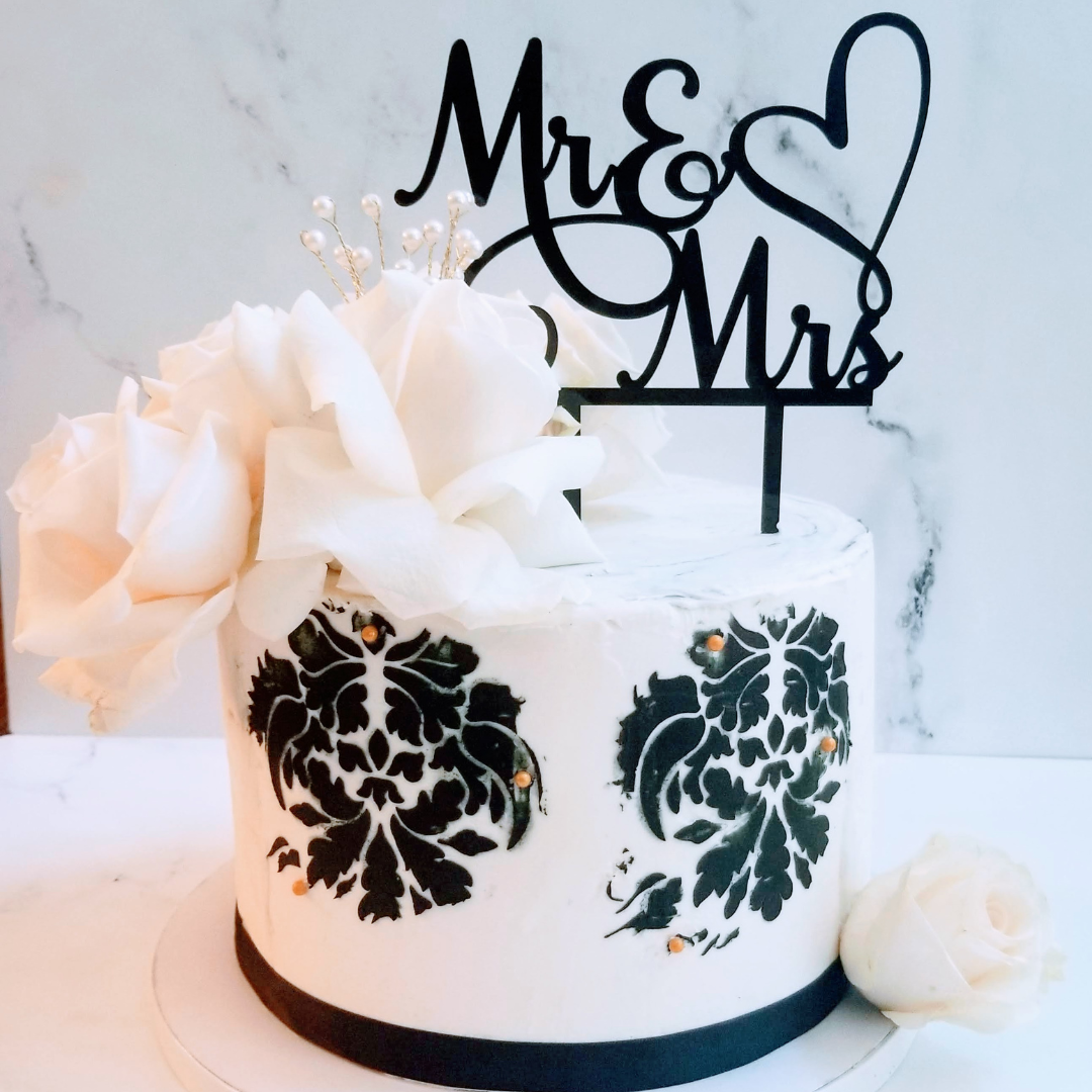 Mr. & Mrs. Elegance Cake