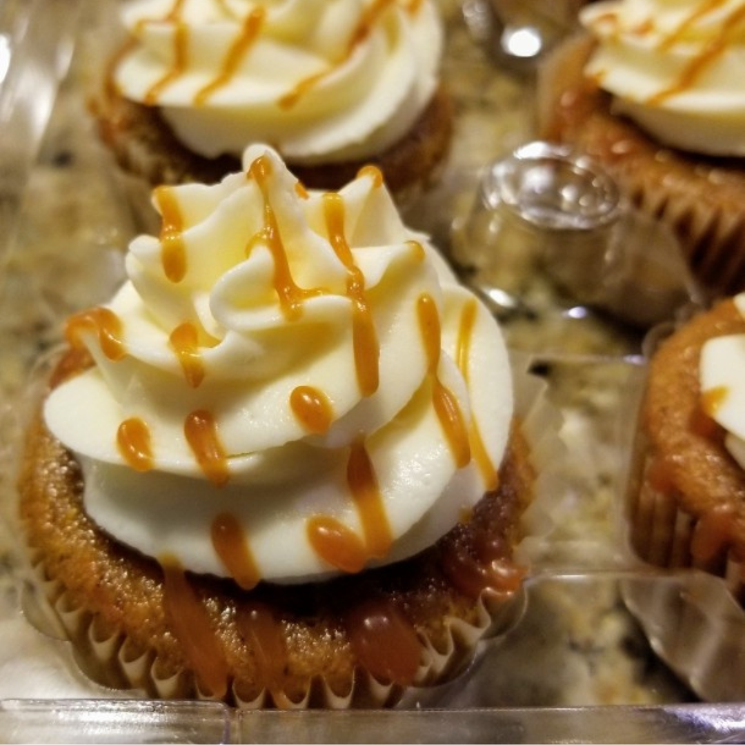 Carrot Cupcakes with Cream Cheese Icing