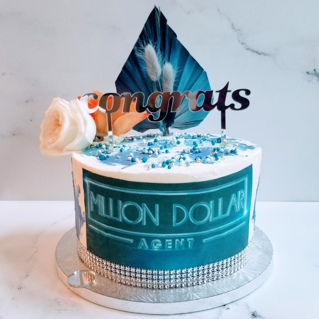Million Dollar Agent Cake